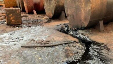 Two arrested as Edo police bust illegal refinery