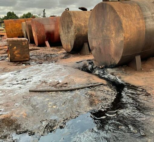 Two arrested as Edo police bust illegal refinery