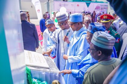 PHOTOS: Buhari commissions nine projects in Kano