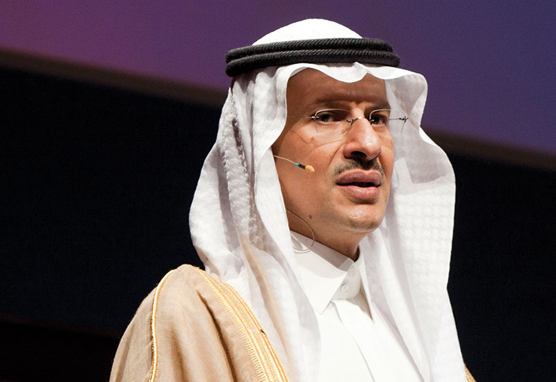 A picture of the Energy Minister, Saudi Arabia Prince Abdulaziz bin Salman