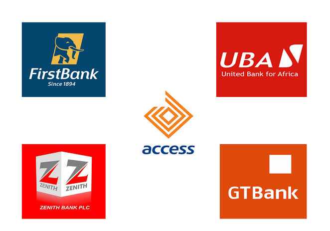 Logos of Nigerian banks