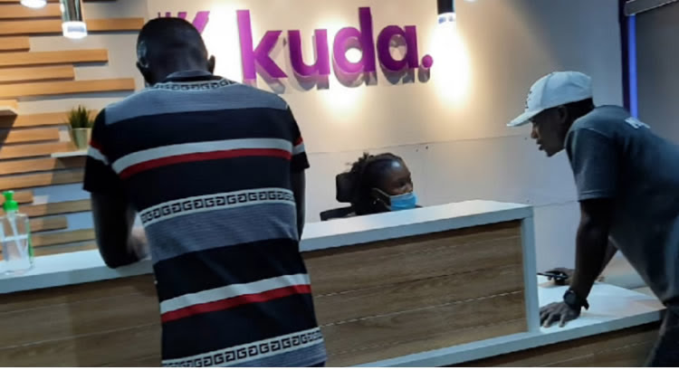 Reception view of KUDA bank