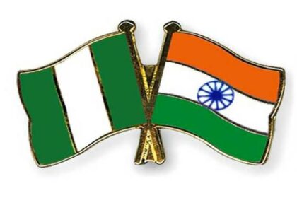 Nigerian, Indian flag