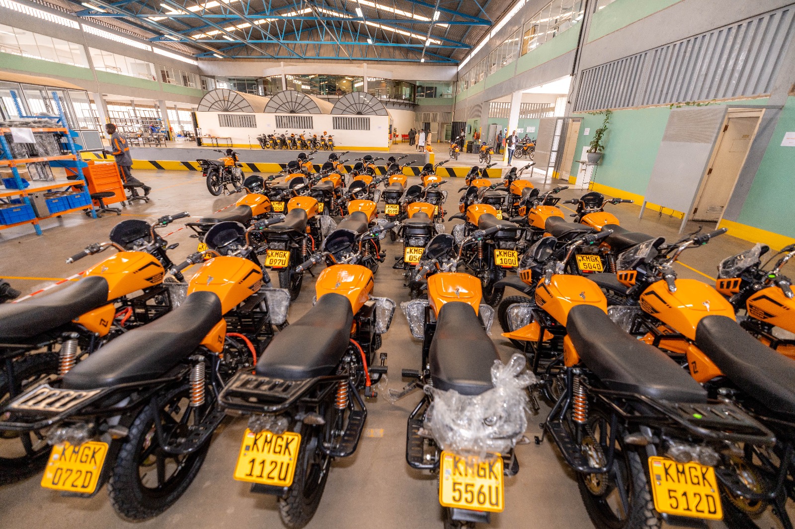 kenya-s-president-launches-east-africa-s-largest-electric-motorcycle-plant