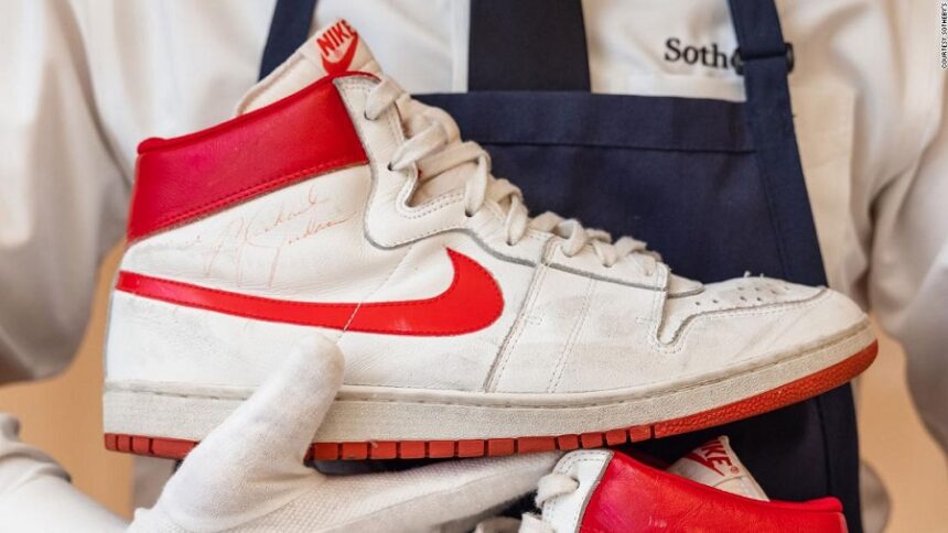Michael Jordan's "1984" shoes sold for N479 million at auction