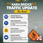 Lagos confirms two-week traffic delay along Kara Bridge for repairs