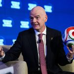 FIFA president travels 57,700 miles across three-country World Cup
